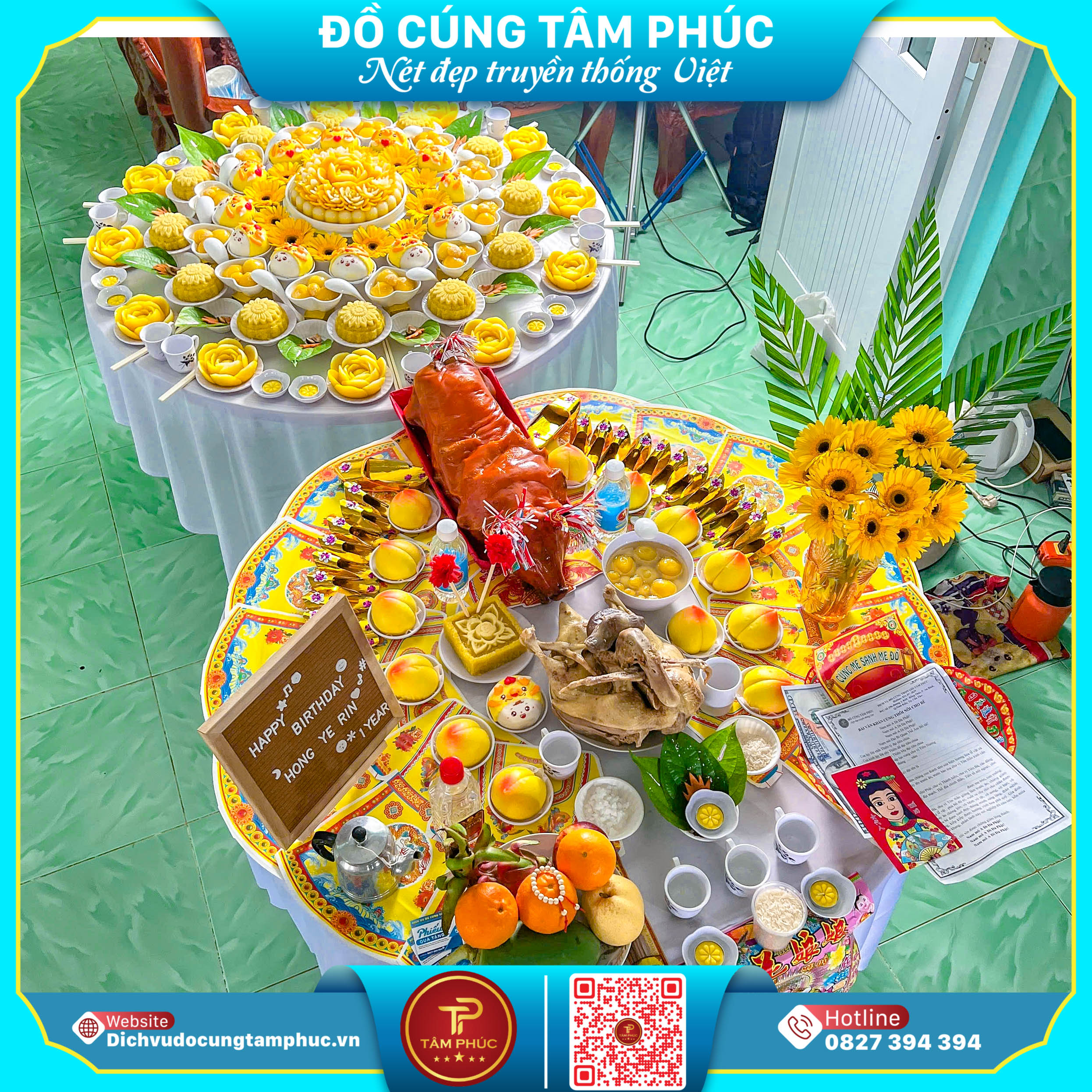Heo Quay Cúng Lễ Tại Cần Thơ, Lễ Đầy Đủ